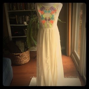 Boho backless and beautiful.